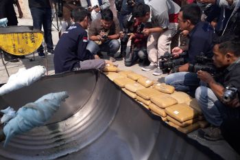 BNNP Lampung musnahkan sabu-sabu dan ganja hasil tangkapan selama dua bulan