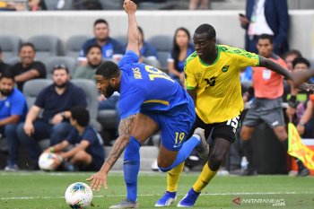 Jamaika lolos  ke perempat final hasil imbang 1-1 lawan Curacao