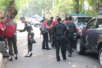 Paspampres Grup A sambangi rumah  Ma'ruf Amin