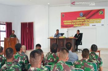 BNNP Sultra sosialisasikan P4GN di Korem 143/HO