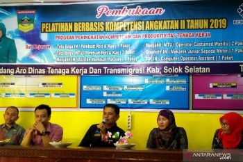 Semua peserta pelatihan kerja mandiri di Solok Selatan dilindungi asuransi