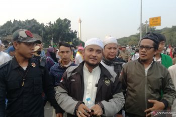 Massa aksi sidang putusan MK mulai tinggalkan Jalan Medan Merdeka Barat