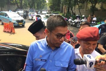 Para pimpinan parpol koalisi Indonesia Adil Makmur sambangi kediaman Prabowo