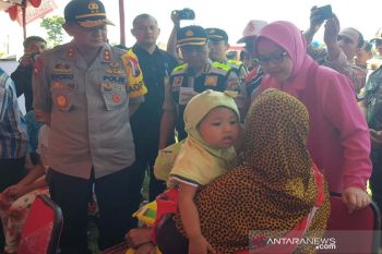 Peringati HUT Bhayangka, Polda Jateng bakti sosial di Mranggen Demak