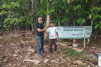 Global Wakaf-ACT Lampung bangun sumur wakaf