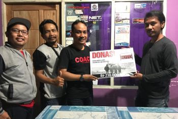 PFI bantu Rp238 juta kepada pewarta foto korban bencana Palu