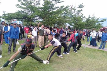 Peringatan HUT Bhayangkaradi Palu dimeriahkan berbagai lomba