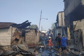 Kebakaran di Tanah Abang hanguskan 66 bangunan  warga
