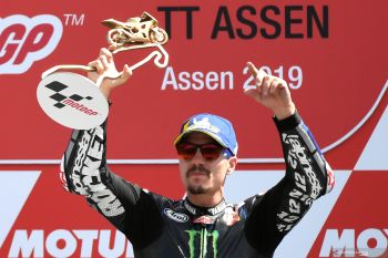 Vinales juarai MotoGP Belanda setelah duel ketat dengan Marquez