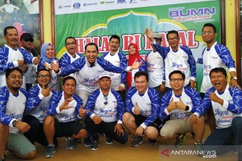 Tingkatkan sinergi, Forum BUMN Babel gelar sepeda sehat