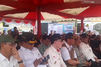 Wiranto letakkan batu pertama pembangunan huntap di Sigi