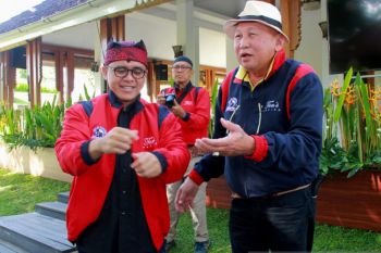 DIrut Sirkuit Sentul tinjau pembangunan sirkuit di Banyuwangi