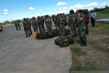 TNI tarik tim darat pencari helikopter MI 17 hilang kontak