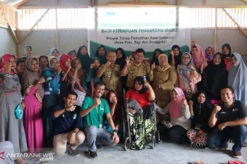 LPBI-NU bantu stimulan modal usaha perempuan korban bencana Sulteng