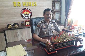 Kenaikan pangkat Kabid Humas Polda Lampung dipersembahkan buat almarhumah ibunda
