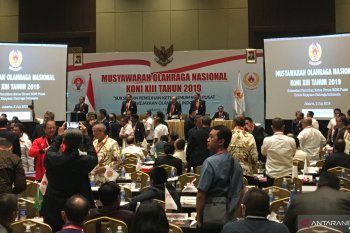 Musornas KONI diwarnai kericuhan