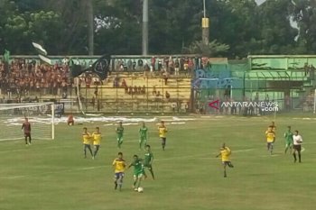 PSMS Medan kalah tipis (0-1) dari Cilegon United