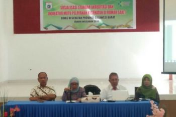 Dinkes Sulbar  sosialisasikan akreditasi rumah sakit