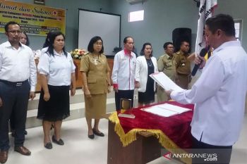 Wabup Gumas terpilih sebagai Ketua Kabupaten PMI Gumas 2019-2024