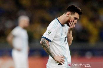 Meski Messi membaik Argentina tetap puasa gelar