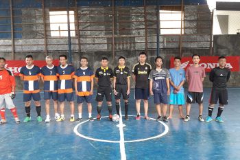 Kompetisi futsal ala komunitas Honda digelar di Palu