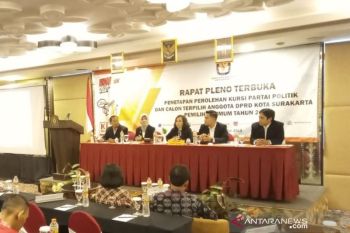 BRPK belum turun, KPU Surakarta tunda penetapan anggota DPRD terpilih
