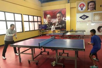 Osama ikut seleksi Pra PON tenis meja