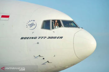 Boeing 777, pesawat yang bakal mengangkut jamaah haji embarkasi Padang