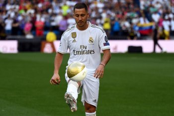 Eden Hazard awali debut bersama Real bertandang ke Celta