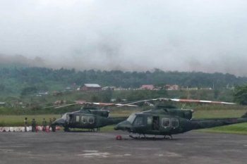 Tim pencari belum menemukan tanda keberadaan helikopter MI 17