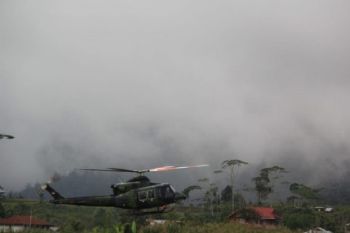 Pencarian helikopter MI 17 milik TNI di pusatkan di Airu dan Lereh