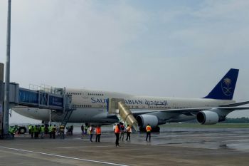 Kloter pertama Embarkasi Palembang telah berangkat ke Arab Saudi