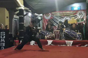 Perguruan Pencak Silat Macan Kumbang gelar pentas seni se- Bandarlampung