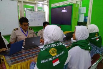 Lansia dominasi kloter 4 asal Kabupaten Gowa