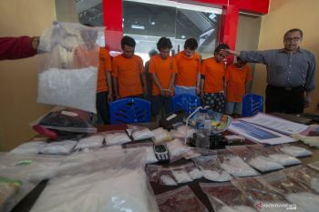 Tersangka bandar dan jaringan pengedar narkoba diarahkan ke TPPU