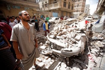 Koalisi pimpinan Arab Saudi berhasil cegat dan hancurkan "drone" yang diluncurkan Al-Houthi