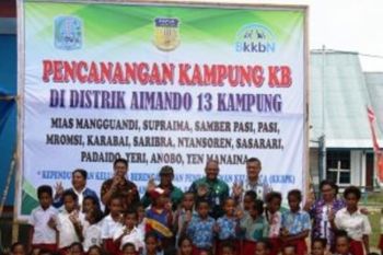 Pertumbuhan kampung KB di Biak Numfor meningkat signifikan
