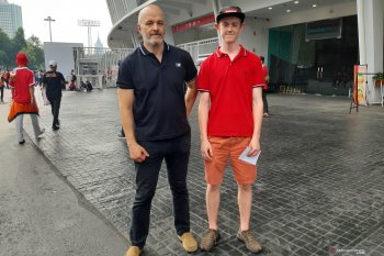 Jan Silen WN Swedia datang ke SUGBK dukung Persija