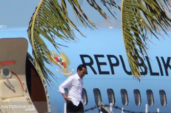 Presiden Joko Widodo tinjau sejumlah destinasi wisata di Manggarai Barat