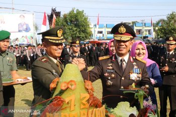 HUT Bhayangkara ke-73, ini kejutan TNI untuk Polda Bengkulu