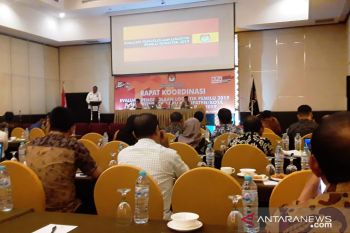 KPU Sultra rakor evaluasi pengelolaan logistik Pemilu 2019
