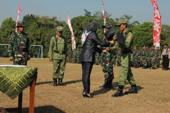 TMMD Kota Magelang bangun saluran irigasi
