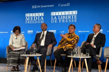 Kebebasan media di  Asia jadi sorotan di London