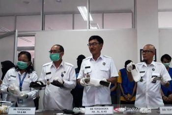 BNN Kalteng sita 1,6 kilogram sabu-sabu