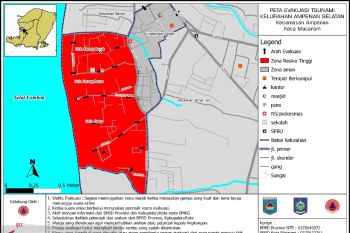 NTB pasang 80 rambu untuk jalur evakuasi tsunami
