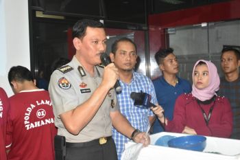 Polda Lampung gerebek penampungan 366.650 benih lobster