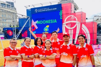 Nama Indonesia bergema pada World Cup Cricket London