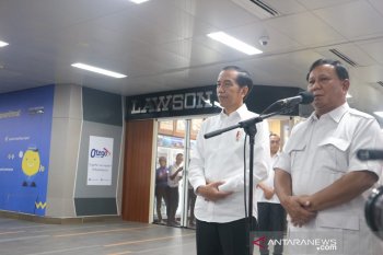 Jokowi: Bertemu dengan Prabowo pertemuan dua sahabat
