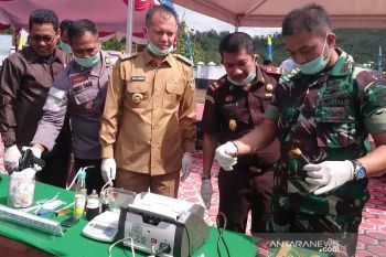 Kejari Gumas musnahkan barang bukti dari 46 perkara, ini rinciannya
