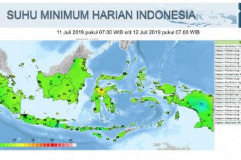Jakarta pada malam  akan lebih dingin, apa kata BMKG ?